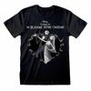 Nightmare Before Christmas Unisex Adult Bat Heart T-Shirt