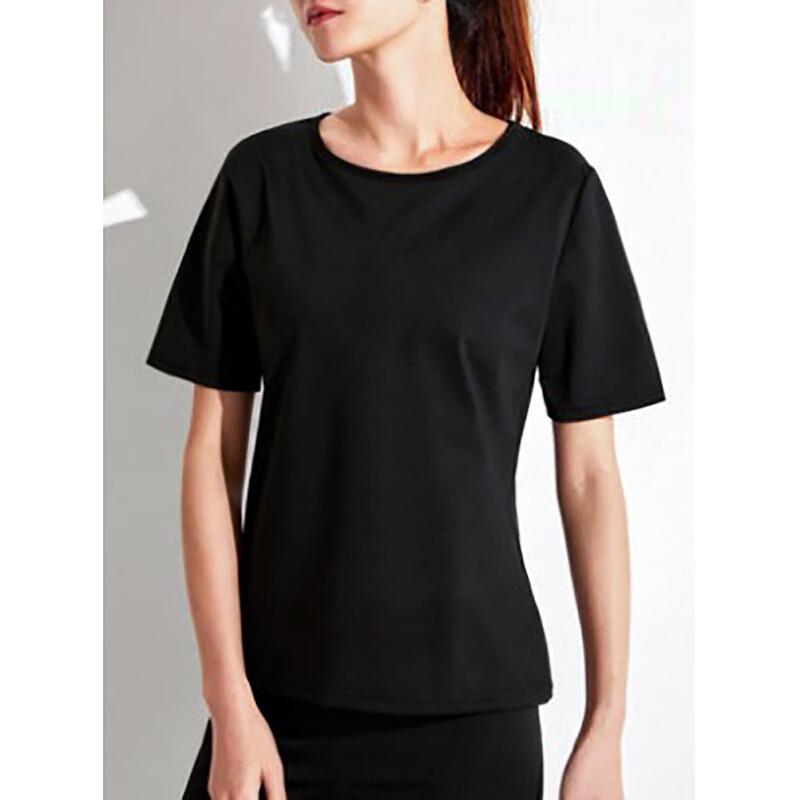 OEING Women's Short Sleeve Sweat-Enhancing Training T-Shirt