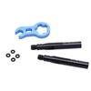 Tire Valve Extender Kit Tube French Valve Stem Extension Aluminium Alloy for Road   Bike