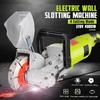 4000W Electric Slotting Brick Wall Chaser Cutting Grooving Machine 220V 4KW Steel Concrete Cutter Slotting Set Power Tools