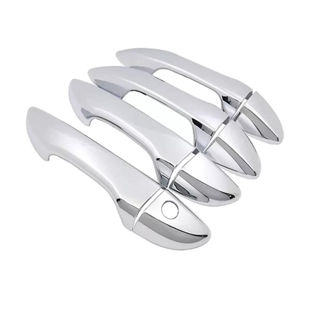 

Для LHD Toyota Corolla 2014 2015 2016 2017 2018 Стиль карбонового волокна Накладка на ручку двери автомобиля Наклейка Отделка Аксессуары Защита Декор серебряный