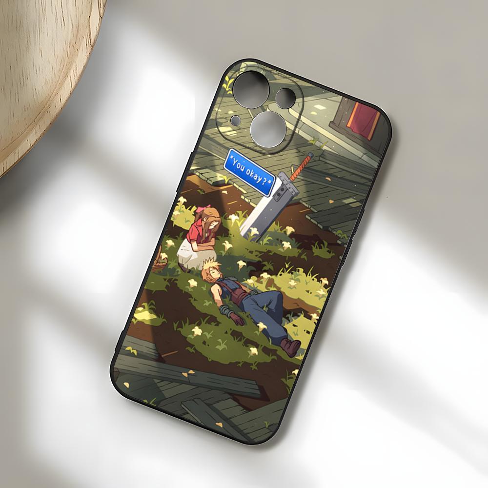 F-Final Fantasy Game Phone Case For IPhone 17 Pro Max 15 Pro 16 14 Plus 12 13 Mini 11 Pro Shockproof Soft Cover