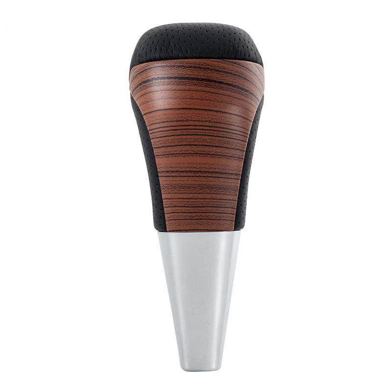 Leather Shift Knob for Toyota Highlander, Corolla, Camry Gear Lever Modification