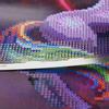 DIY Rhinestone Embroidery Painting Ruler Rhinestone Painting Ruler Dot Drill Accessory Tool