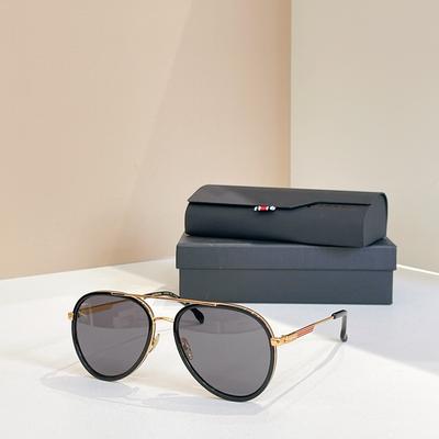 Carrera Top Brand Classic Sunglasses Men's Pilot Sunscreen Sunglasses Color Film Women's Tom Hardy Style Toad Mirror