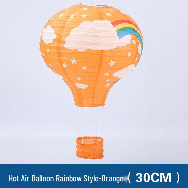 Hot Air Balloon Pendant Paper Lantern for Birthday and Kindergarten Decor