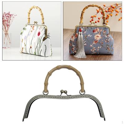 Clasp Purse Handmade Metal S Handles Bag Decorations Fit for Your DIY Sewing