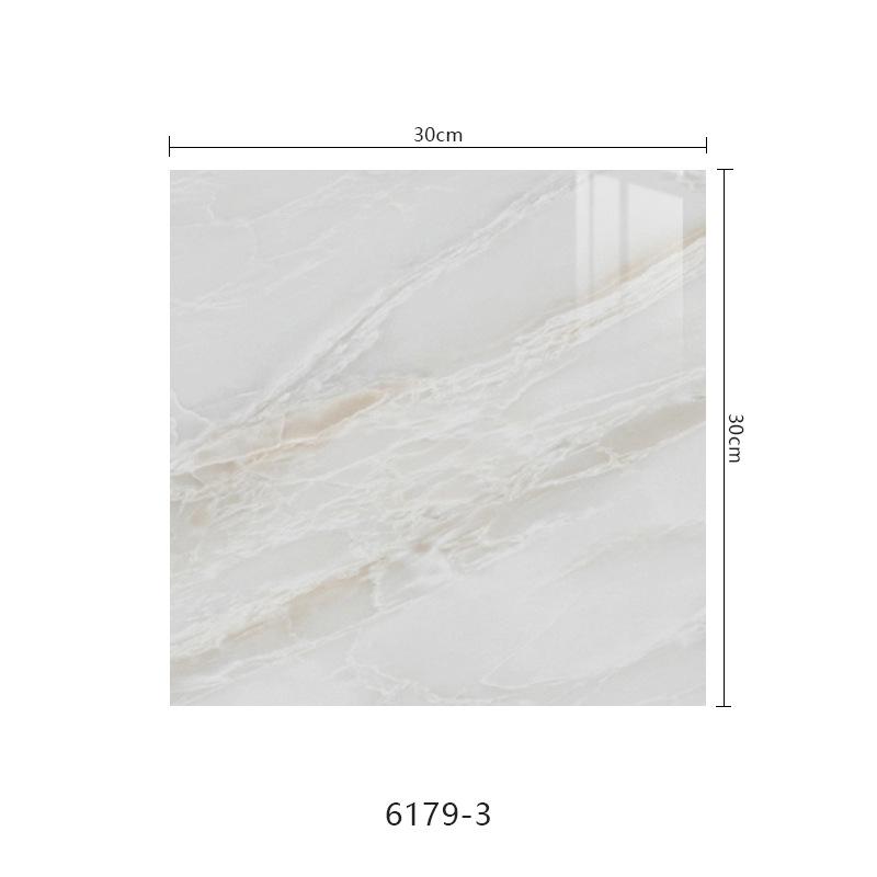 Self-Adhesive Imitation Marble Waterproof Wall Sticker for Skirting, Bathroom, and Restaurant Decoration.