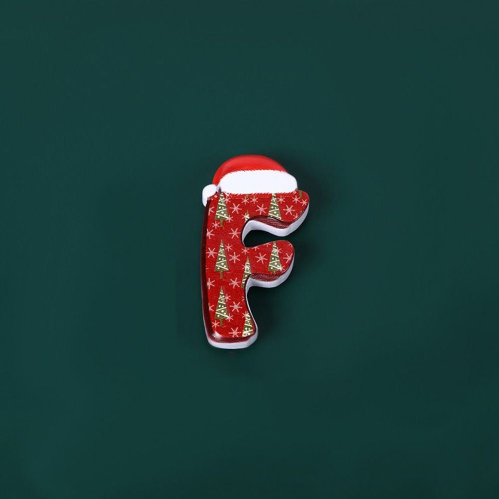 12/14/26Pcs Cute Christmas Alphabet Magnets DIY Christmas Fridge Magnets  Bedroom