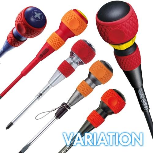 VESSEL Free Turn Ball Grip Driver -6x100 220F