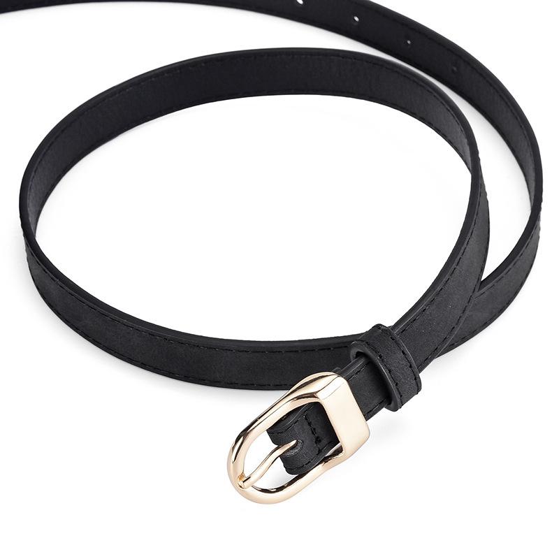 Fashionable And Chic Pu Leather Belt For Women In Multiple Colors For Occasion Every