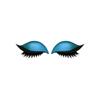 Lazy Eye Shadow Eyelash Patch, Eyeshadow Eyelashes Makeup Stickers, Colorful Beauty Fashion Eyelid Line Sticker, 2-In-1 Reusable Eye Makeup Stickers