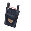 Kids Scooter Hanging Bag Cartoon Animal Pattern Large Capacity Organiser with Large Pocket for Bicycles Strollers