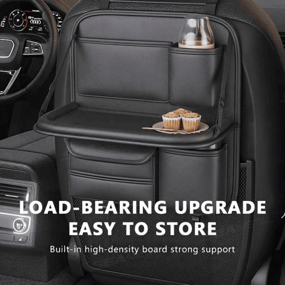 Foldable Dining Table Auto Seat Back Storage Bag Foldable Table Tray Daily Commuting