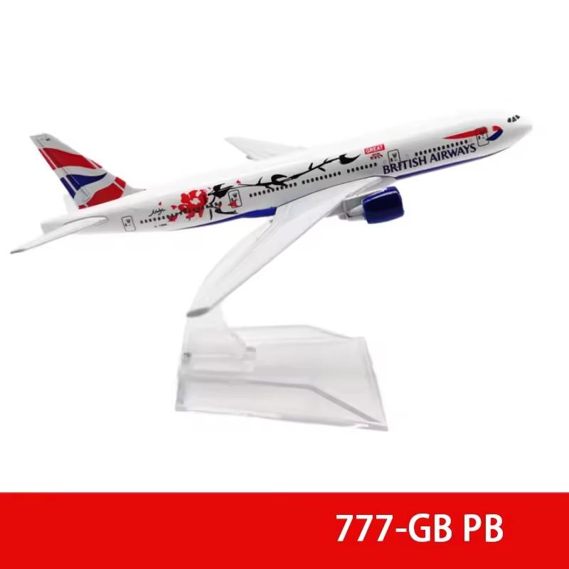 16CM Diecast Alloy 737 747 757 777 787 Airplane Model Toy Plane Collected Gift Series for Collectible Display