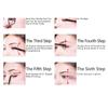 QiBest Makeup Silver Tube Big Eyes Mascara Long, Curly, Waterproof and Non-Smudge