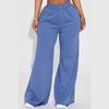 Pantaloni della tuta casual da donna a vestibilità larga con elastico in vita per yoga e uso quotidiano