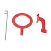 Dental  Film Positioning System Kit Portable Intra Oral  Film Positioner Holder for  Red 
