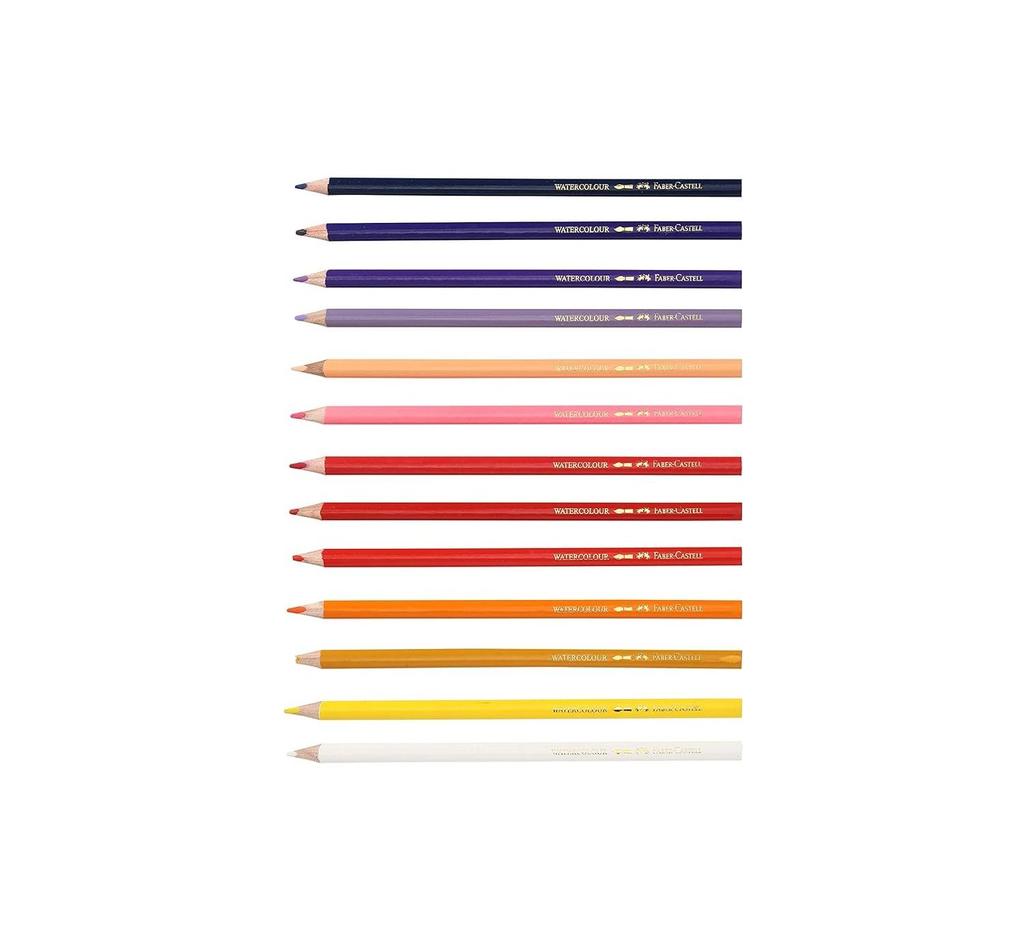 Faber-Castell Watercolor Pencils | 24 Pieces