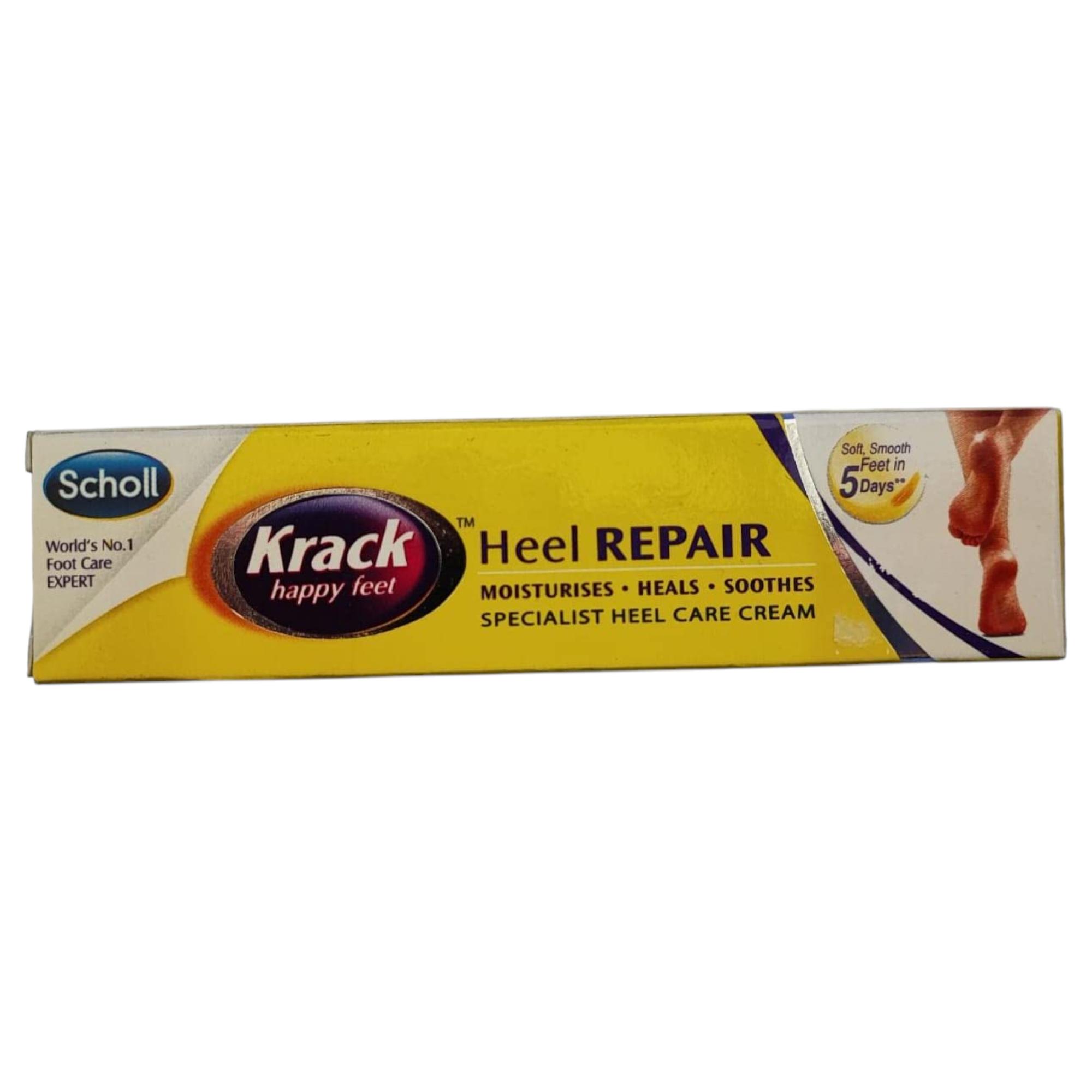 

Krack Heel Cream 25g Tube For Dry Skin And Cracked Heels Moisturising Repair Soothing Foot Care Cream With Herbal Extracts