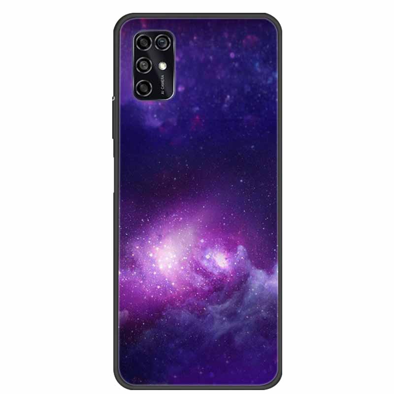 For ZTE Blade V2020 Smart Case Black Bumper Silicon TPU Soft Phone Cover Case For ZTE Blade V20 Smart 8010 Funda Cartoon Coque