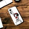 Cute Mafalda Cartoon Phone Case For Samsung S24, S25 22,30,,Note20,Ultra,Lite,Ultra,5G,Plus,FE Black Cover