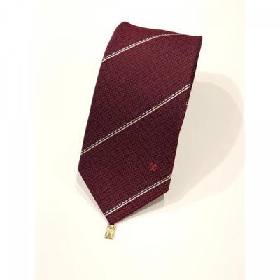 Silk Blend Regimental Wine Tie Dmg1acf1239r1