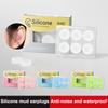 6Pcs Reusable Silicone Ear Plugs – Flexible, Noise-Reducing Protection for Sleeping, Swimming, Travel, Work, and Study
