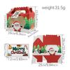 Christmas Goodie Boxes 24 Pieces Reusable Storage Containers Christmas Bakery Treat Box With Window For Pastries Biscuits Food