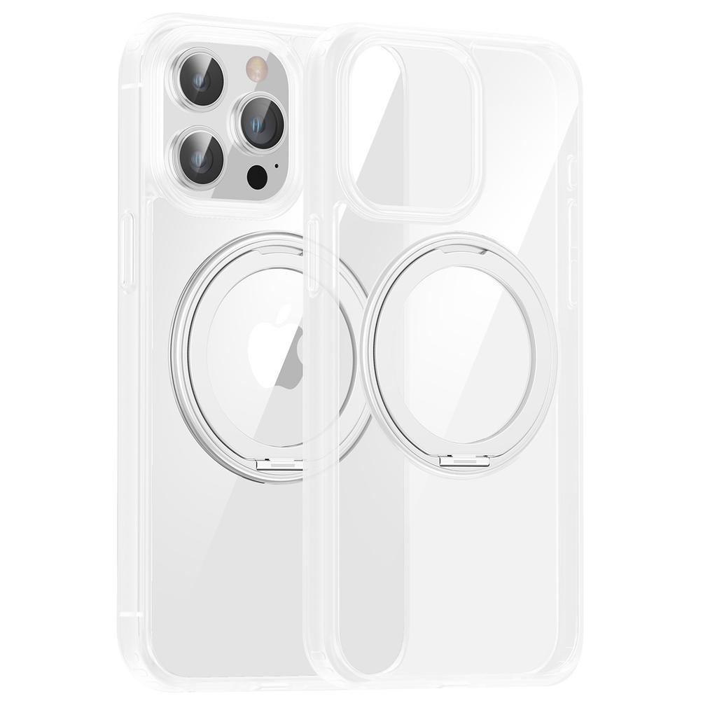 For iPhone 13 Pro PC+TPU Phone Cover Compatible with MagSafe Kickstand Back Case