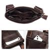 Men's Shoulder Bag Made of Genuine Leather, Trendy Men's Bag, Retro Men's Crossbody Bag
