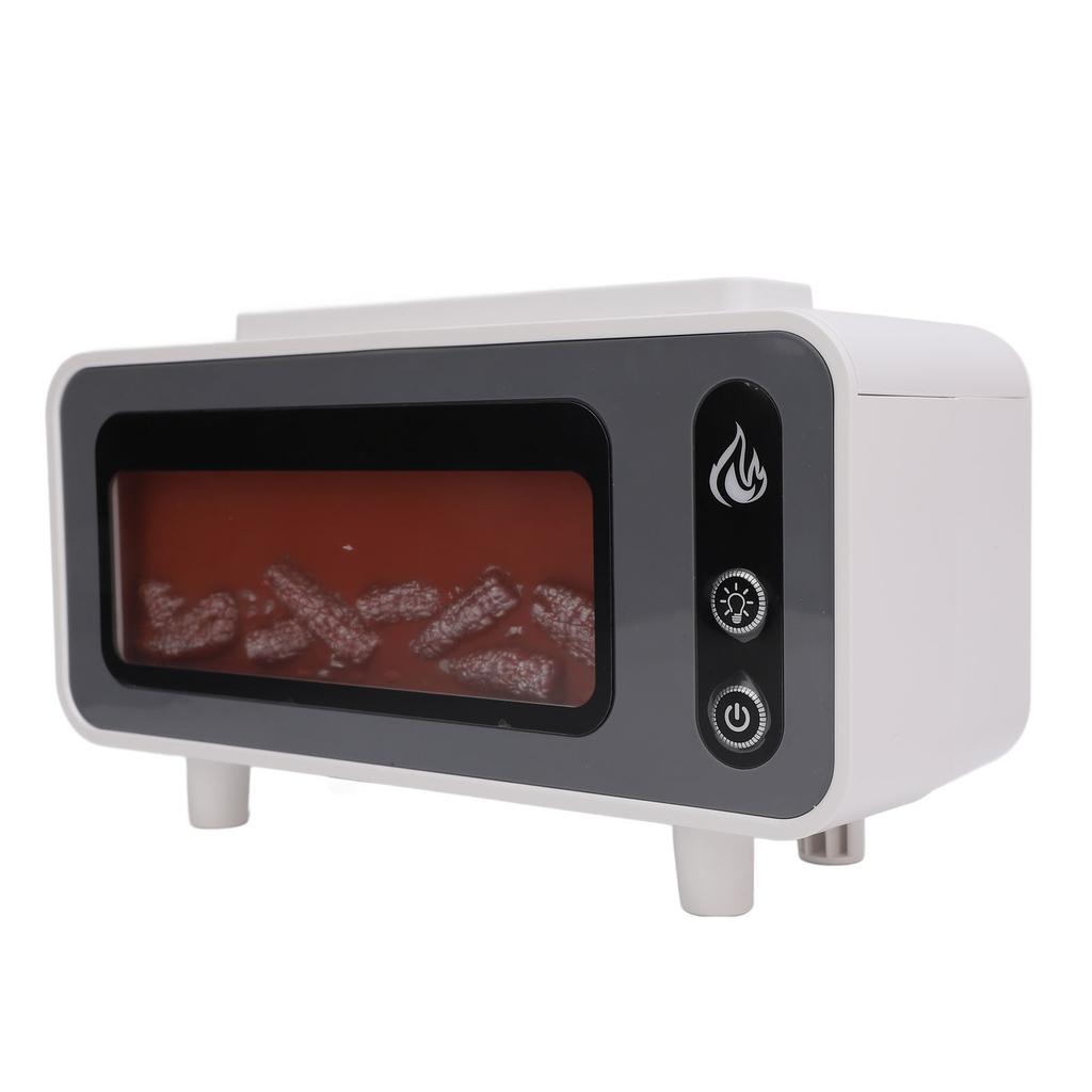 Fireplace   Diffuser Vintage Flame Essential Oil USB Humidifier 200ml for  a Home  