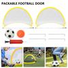 2Pcs Football Goals Portable Lightweight Goal Set for Training and Pickup Games Sports Foldable Pop-Up Dome Shaped Goals
