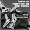 Adjustable Wrench Multi Functional Dual Use/Four Use Large Open End Wrench Household Open Bathroom Pipe Adjustable Wrench