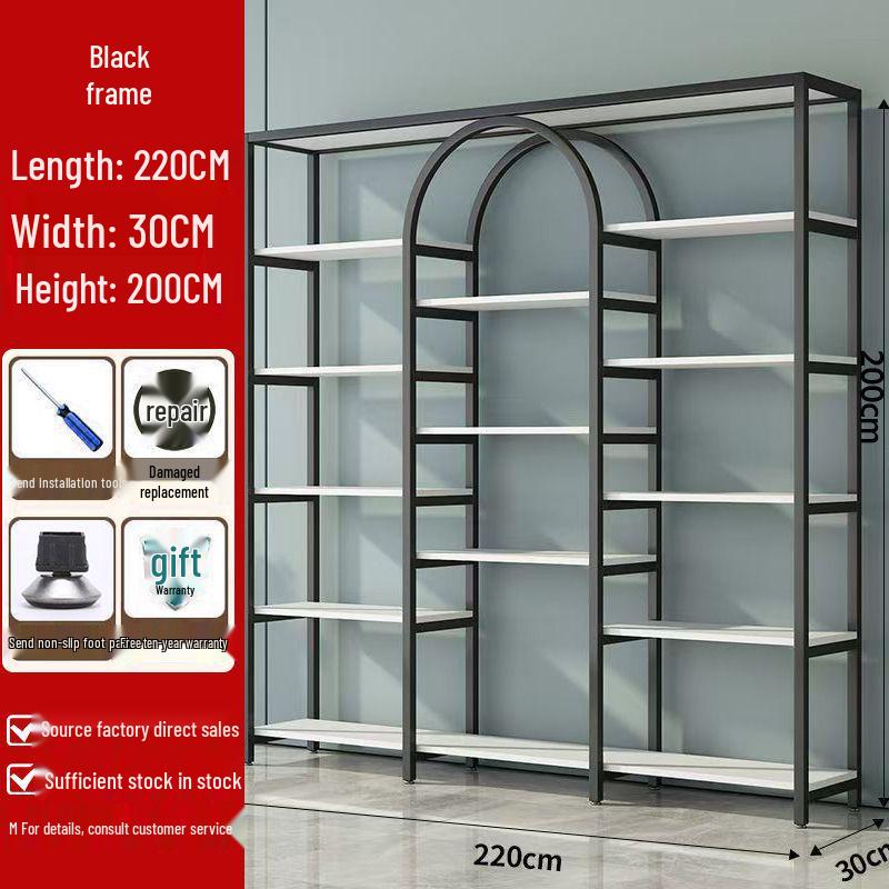 Beauty Salon Storage: Nail & Skincare Display Rack