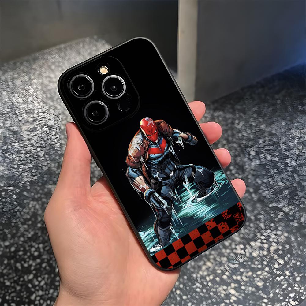 Cartoon Red Hood Phone Case For 17 Pro Max Iphone 14 16 Pro Max 12 15 Plus 13 Pro 11 Xr X Xs 8 7 Plus Back Cover