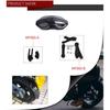 Motorcycle Rear Fender Wheel Mudguard Carbon Fiber Splash Guard Cover Without Bracket For Tires Less Than 14" MF060-B