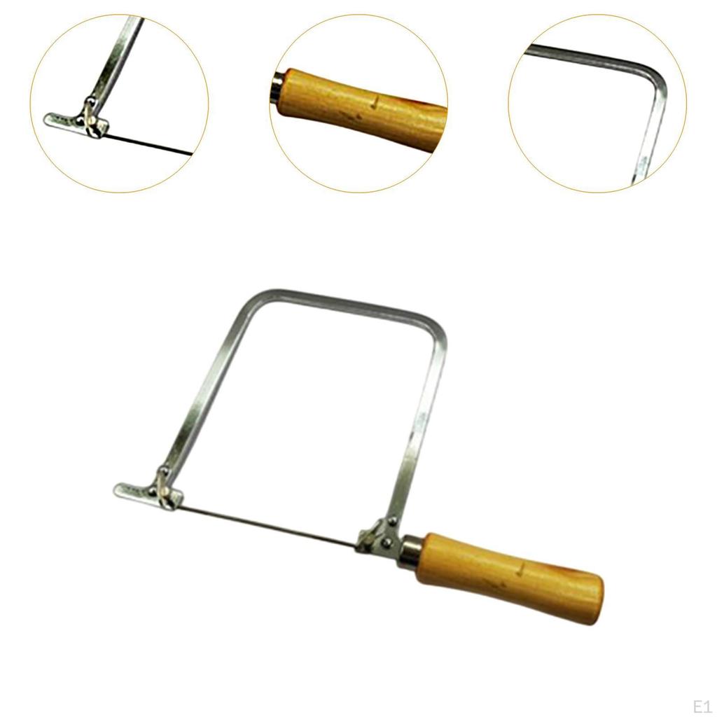 Jeweler Saw Frame, U Shape, Frame Professional Wooden Handle Cutting Tool, for Wood Metal