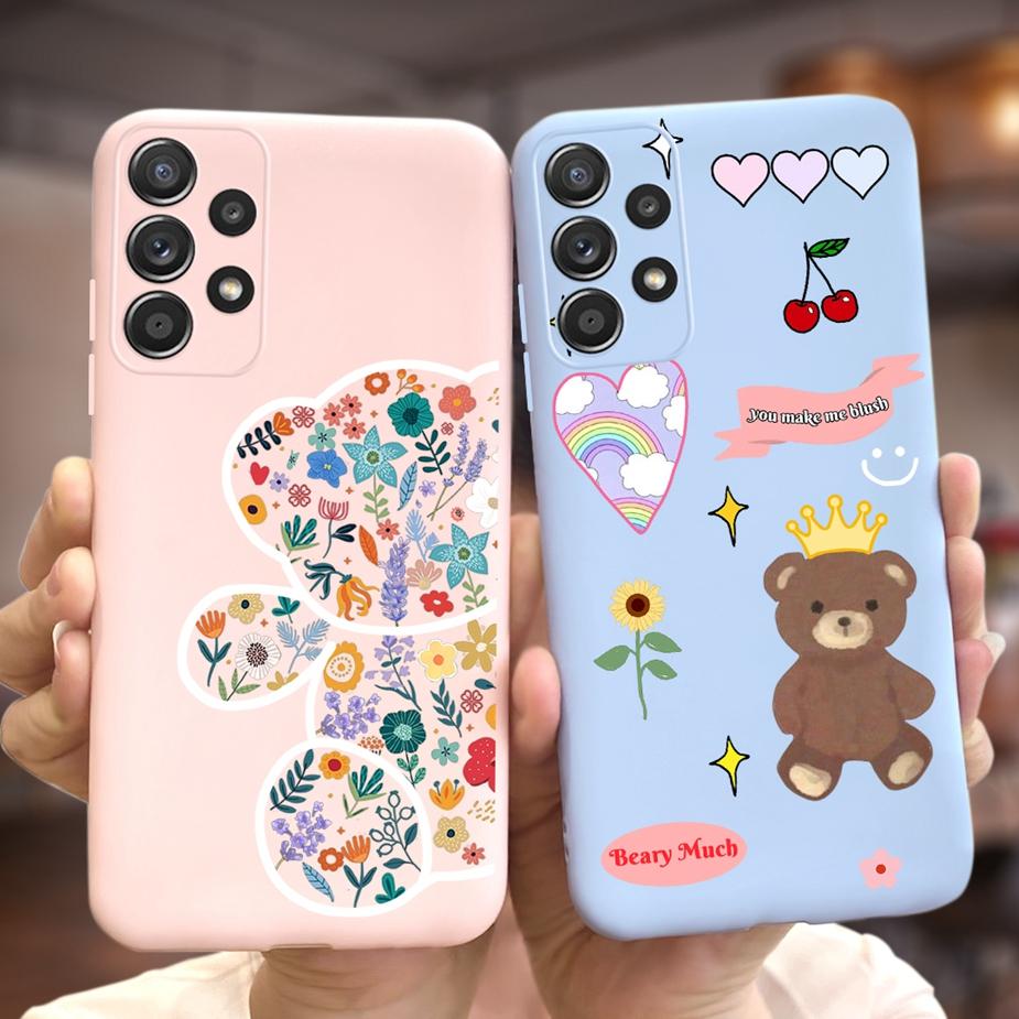 For Samsung Galaxy A52 A52s A72 5G Case New Fashion Candy Cartoon Cover For Samsung A52 A 52 s 72 GalaxyA72 Case Soft TPU Fundas