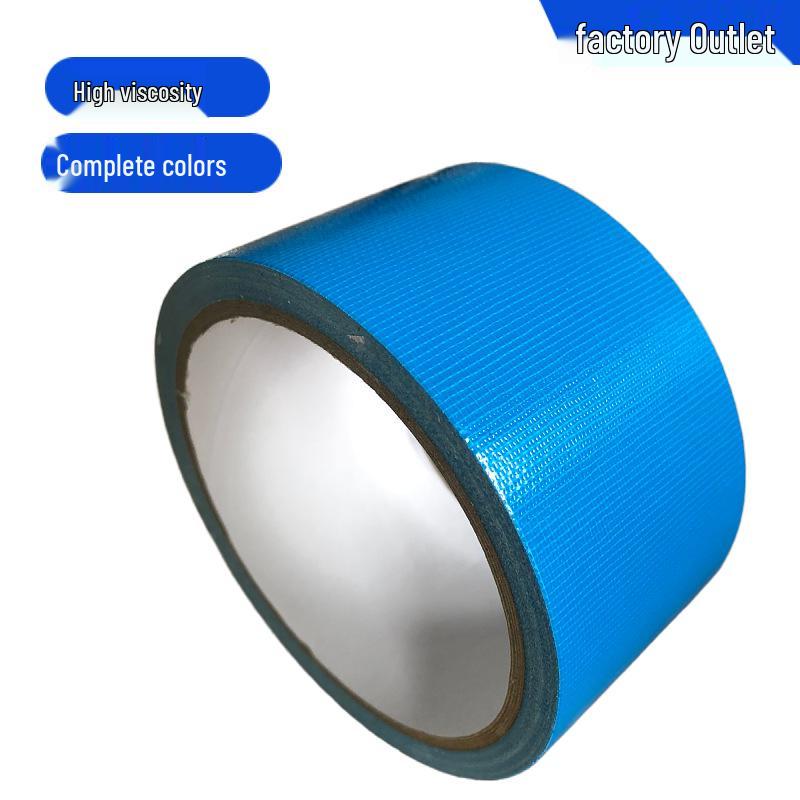 Waterproof Easy-Tear Cloth Texture Carpet Tape with Transparent Base
