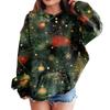 Sweatshirts For Teen Girls Hoodies Long Sleeve Drawstring Pullover Cute Oversized Hoodie Christmas Day