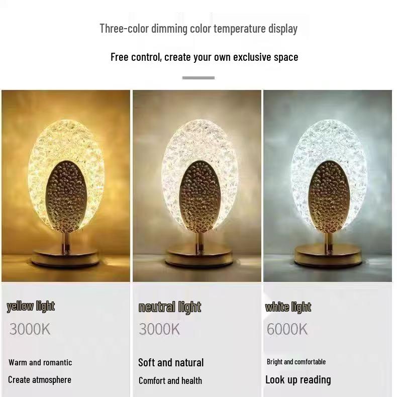 Star Moon Night Light: Touch-Activated, Three-Color, Rechargeable Atmosphere Lamp - Perfect Birthday Gift for Bedrooms