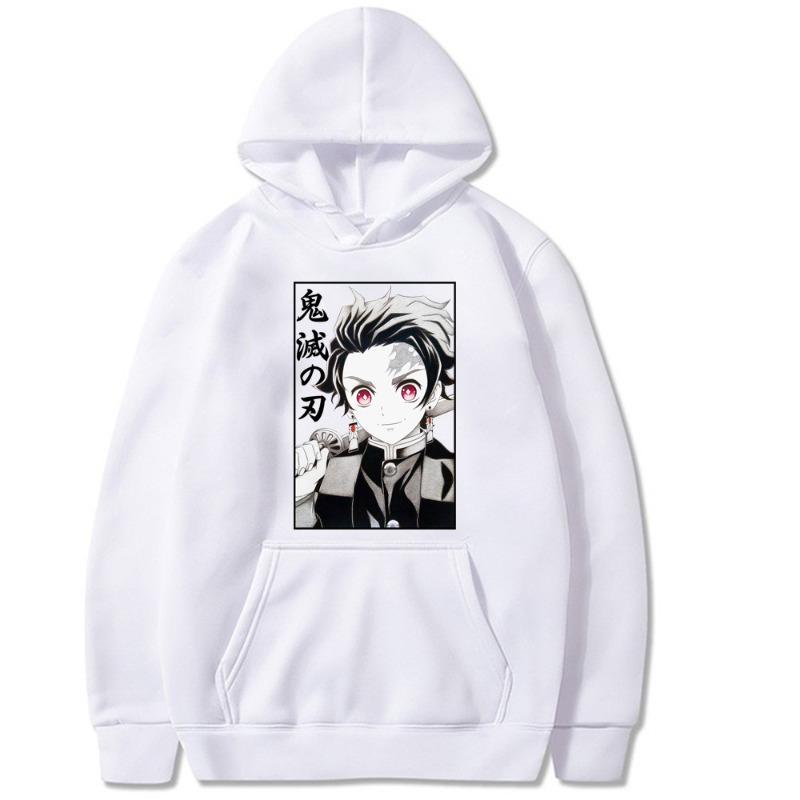 Kamado Tanjirou Printed Autumn Winter Men Hoodie Brand Hoody Y2K Clothes Vintage Casual Unisex Long Sleeve Pullovers