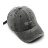 Women's washed baseball cap, outdoor men's travel sun hat, sun visor, baseball cap