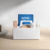 Rectangular Hand-held Basket Desktop with Compartments, Drawer Storage Box, Stackable Storage, Partition Basket Storage Box