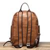 Men'S Genuine Leather Backpack, First-Layer Cowhide Leisure Travel Backpack, Large-Capacity Computer Bag, Retro Men'S Bag.