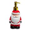 Dispensing Bottle Deer Santa Claus Snowman Design Soap Container Water-Absorbing Anti-Slip Bottom Shower Gel Bottle