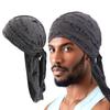 Cotton Hip Hop Bandana Headscarf Breathable Headband Long Tail Pirate Cap Strap Headband Hat Cycling Head Scarf Hole Bandana Cap