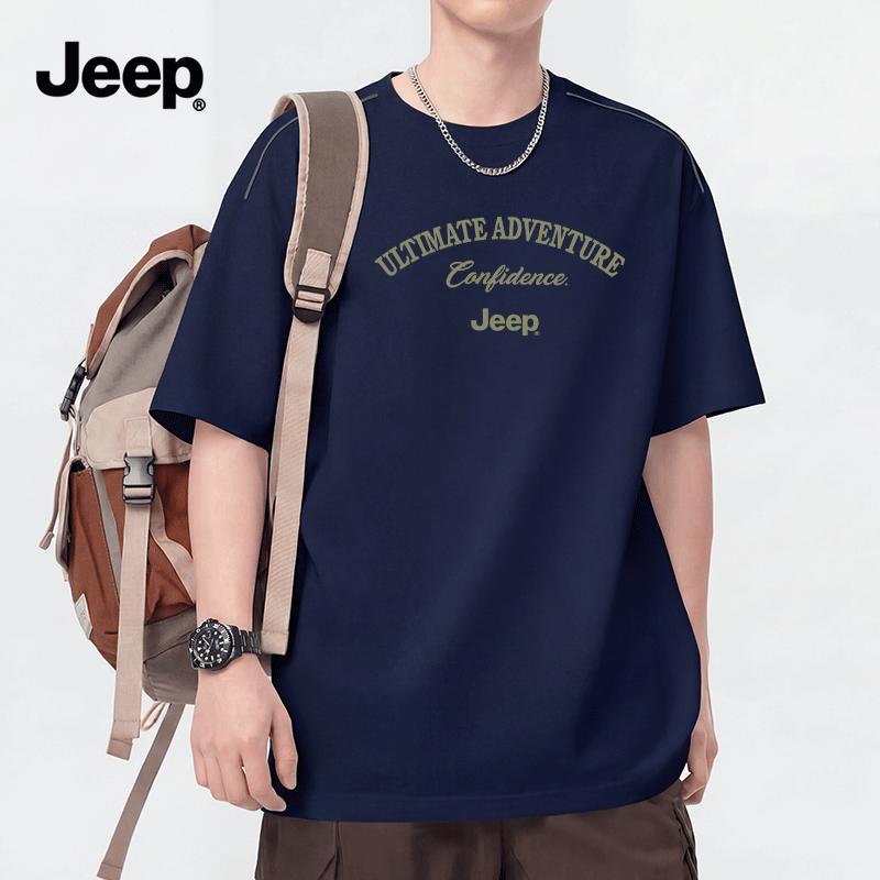 JEEP Men s Summer Quick-Dry Breathable Outdoor T-Shirt 4XL
