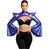 Womens Gothic Metallic Shrug